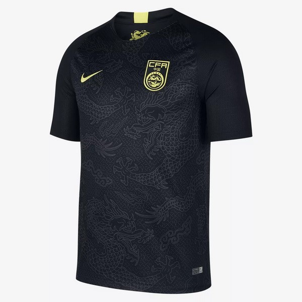 China Trikot Auswarts 2018 Schwarz Fussballtrikots Günstig